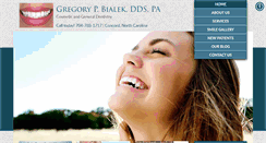 Desktop Screenshot of drgregdds.com